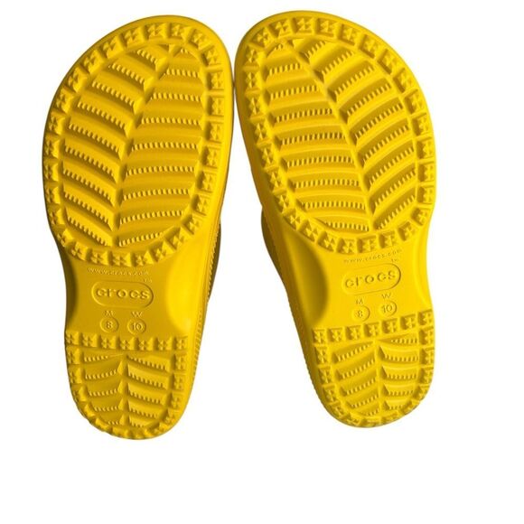 SOLD Crocs Unisex-Adult Classic Boot Rain, Sunflower, size women’s 10, NWOT - Picture 7 of 12